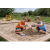 Lena Zestaw do piasku 3el. budowlany narzędzia: młotek, chochla, kielnia