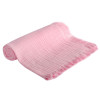 Kocyk muślinowy niemowlęcy, okrycie dla dziecka 105x125 cm różowy