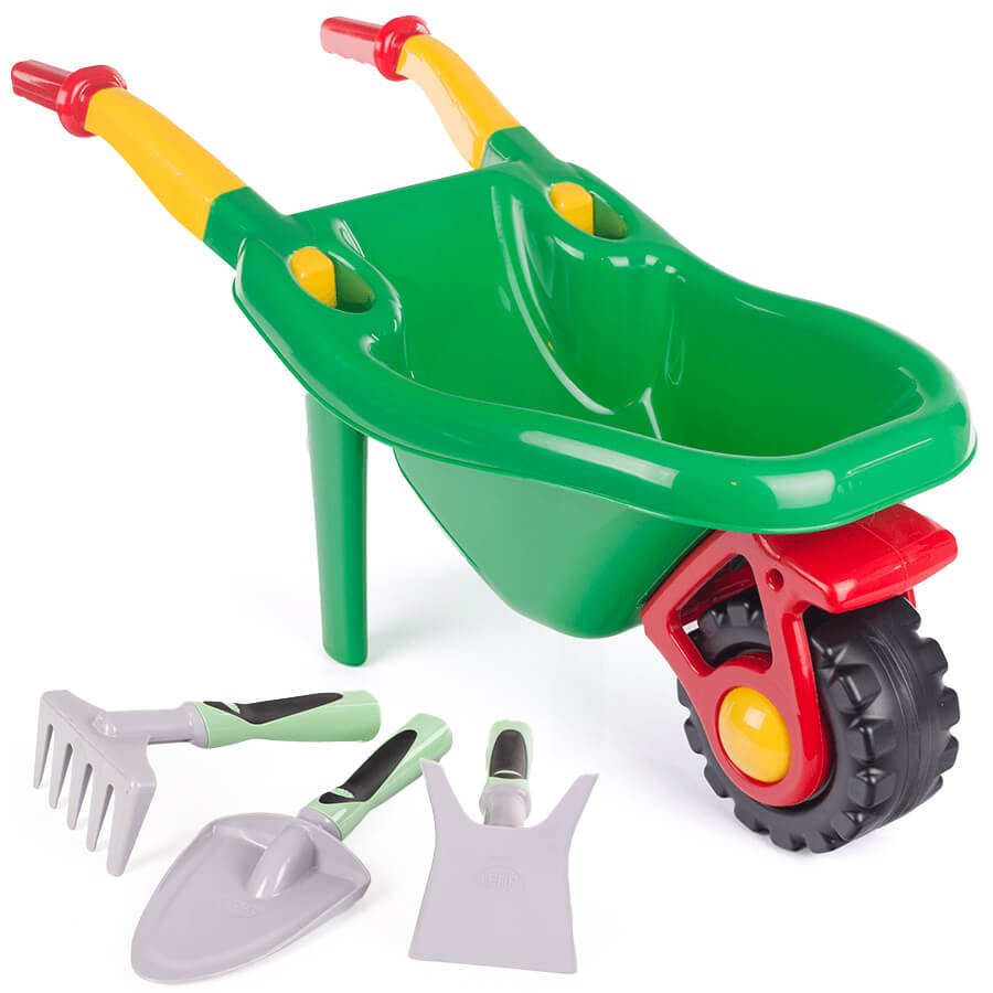 Taczki hemar + zestaw do piaskownicy dla dziecka