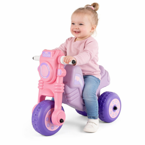 Motorek, jeździk, rowerek biegowy dla dziewczynki - wytrzymały, solidny