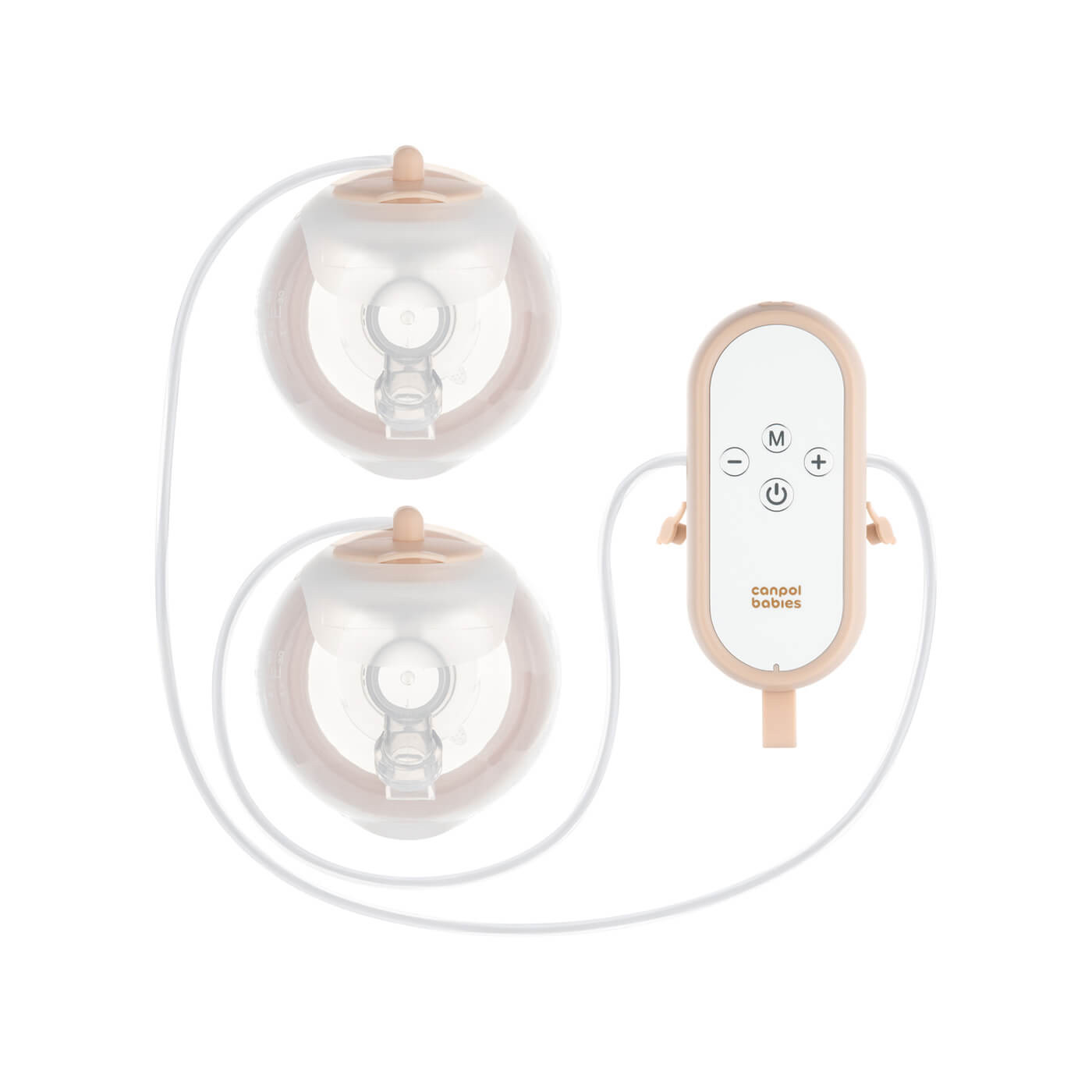 Podwójny laktator muszlowy MilkShell mobilny i cichy Canpol Babies