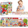 CzuCzu Puzzle Tak działa straż pożarna 40 elementów dla dzieci 3+ układanka