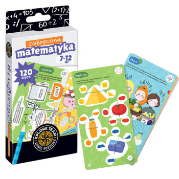 Czuczu Zakręcona matematyka książeczka edukacyjna dla dzieci 7+