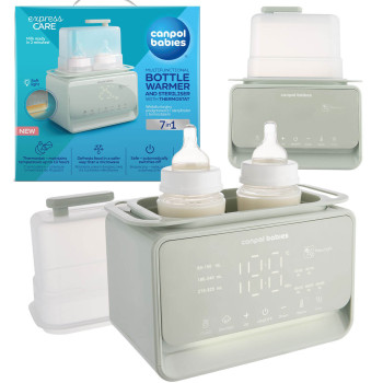 Podgrzewacz i sterylizator 7w1 do butelek z termostatem i lampką Canpol Babies
