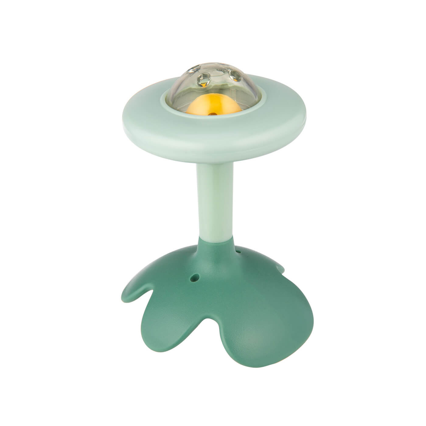 Grzechotka sensoryczna  z gryzakiem dla niemowląt 3m+ Canpol babies | Zielona