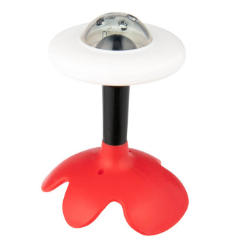 Grzechotka sensoryczna  z gryzakiem dla niemowląt 3m+ Canpol babies | Czerwona