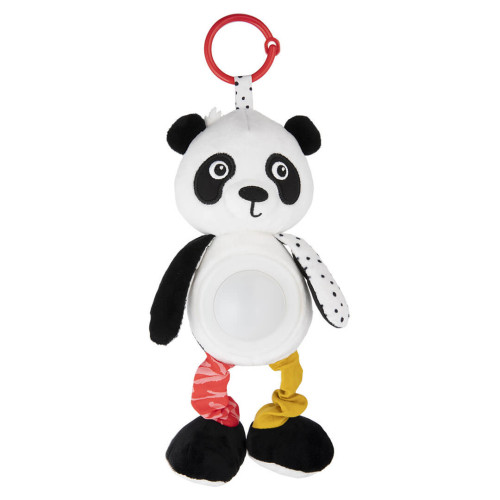 Pluszowa panda z pozytywką i lampką dla niemowląt 0m+  miękki pluszowy miś