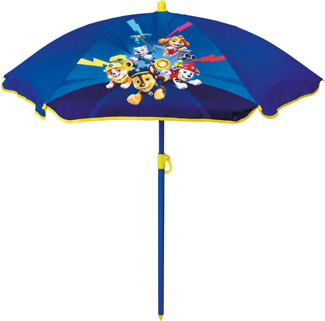Składany parasol ogrodowy dla dzieci z psim patrolem