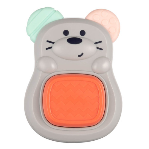 Gryzak dla niemowląt Canpol babies myszka 0m+ z dźwiękiem