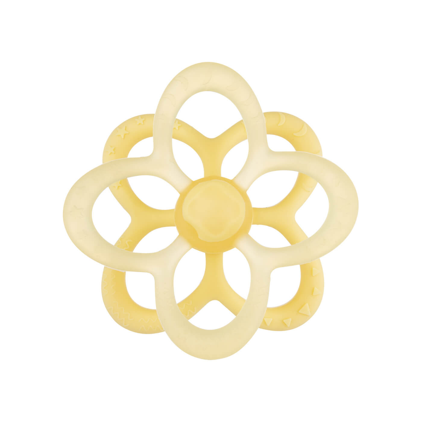 Gryzak silikonowy kwiatek 2w1 dla niemowląt 0m+ Canpol babies