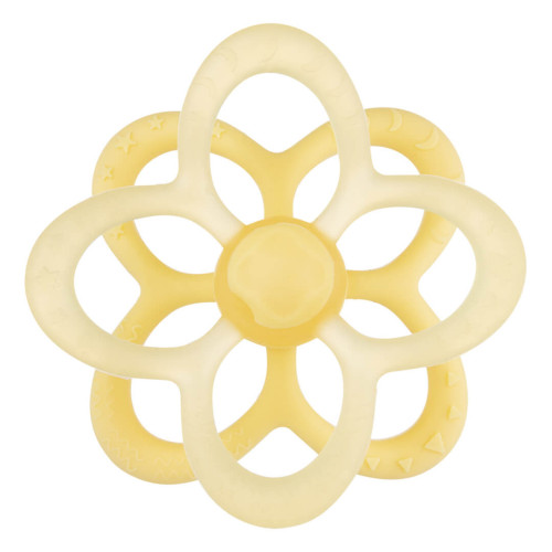 Gryzak silikonowy kwiatek 2w1 dla niemowląt 0m+ Canpol babies