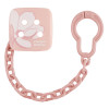Łańcuszek do smoczka uspokajającego GOLD różowy Canpol babies