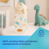Bidon na wodę zamykany z ustnikiem i uchwytem  Junior Canpol 400 ml