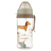 Bidon niekapek z rurką i odważnikiem 350ml Canpol babies | Pieski