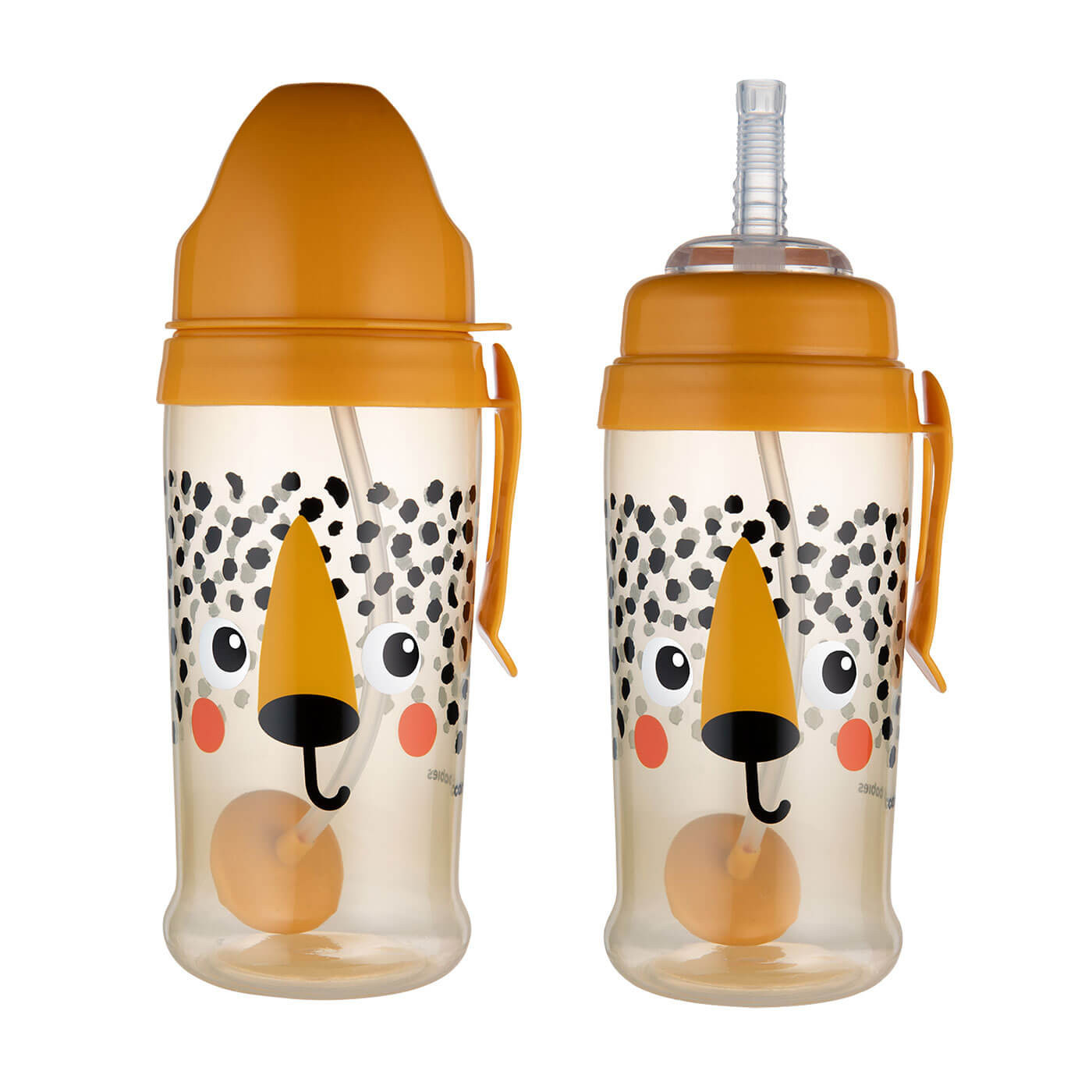 Bidon niekapek z rurką i odważnikiem 350ml Canpol babies | Gepard