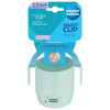 Sprytny kubek dla dziecka otwarty z uchwytami 180 ml Canpol babies |turkusowy
