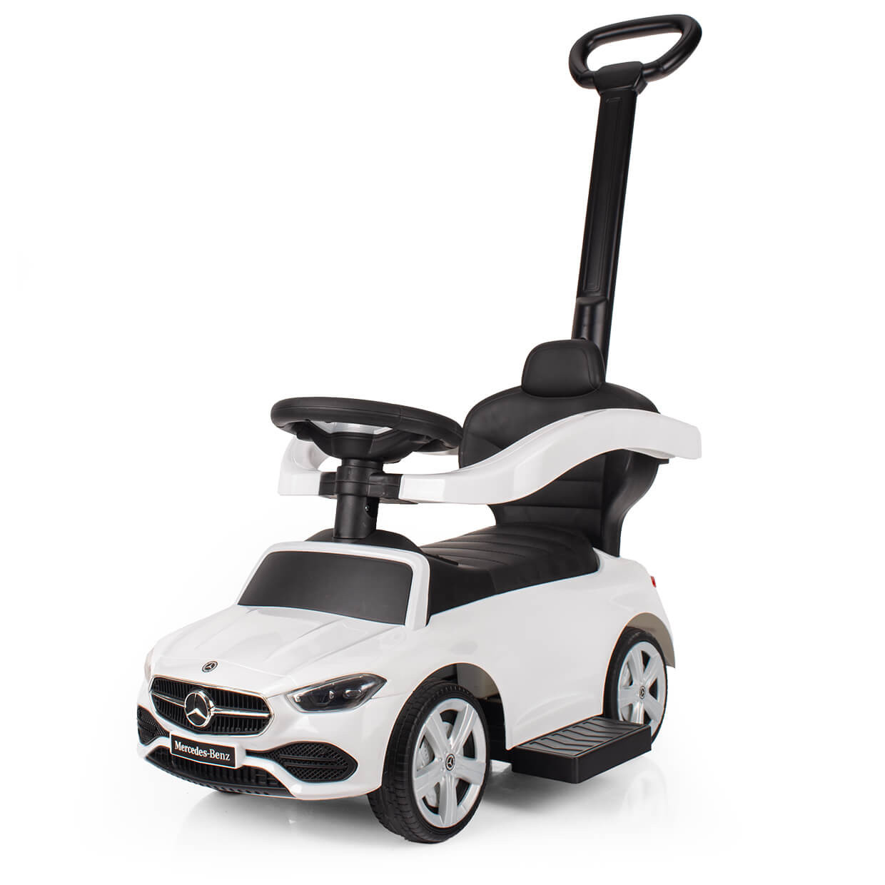 Jeździk dziecięcy mercedes z pchaczem
