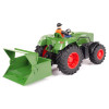 Traktor zdalnie sterowany z przyczepą i pilotem 2.4 GHz ładowarka USB