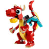 LEGO Klocki Creator 31145 Czerwony smok klocki dla dzieci 6+