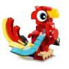 LEGO Klocki Creator 31145 Czerwony smok klocki dla dzieci 6+