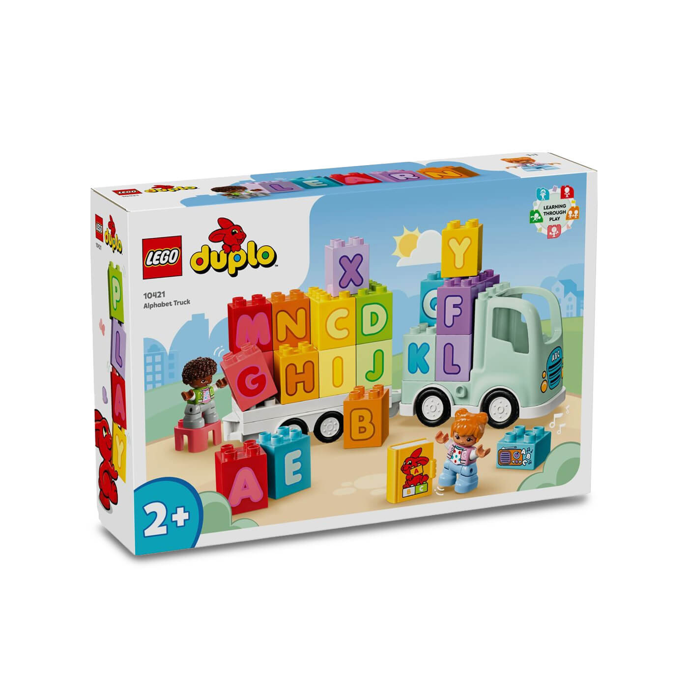 Klocki LEGO DUPLO Ciężarówka z alfabetem 10421 klocki dla dzieci 2+