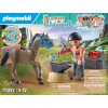Playmobil Ranczo kowal Ben i koń Achilles 71357 15 el. dla dzieci 5+