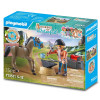 Playmobil Ranczo kowal Ben i koń Achilles 71357 15 el. dla dzieci 5+