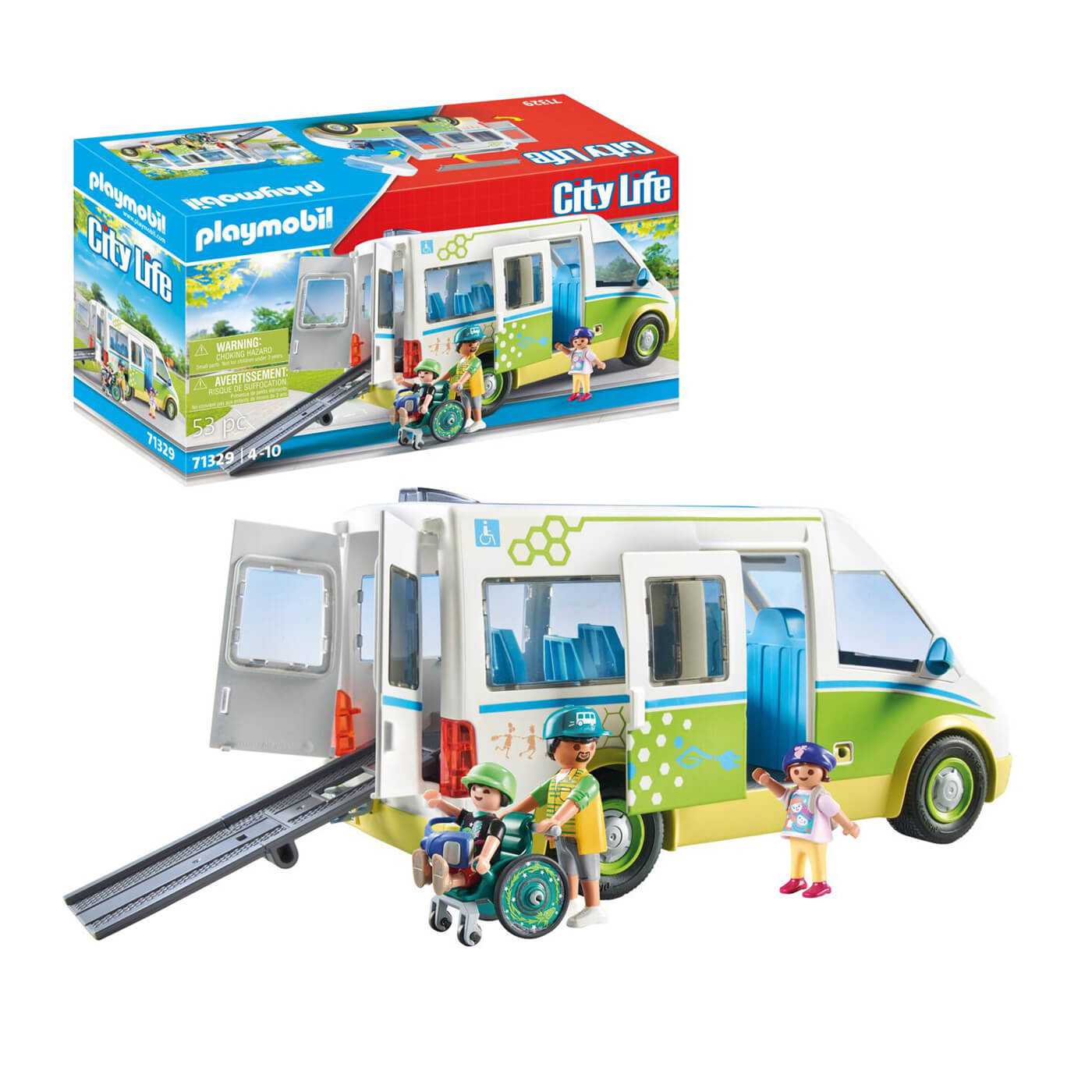 Playmobil Autobus szkolny 71329 City Life klocki 4+