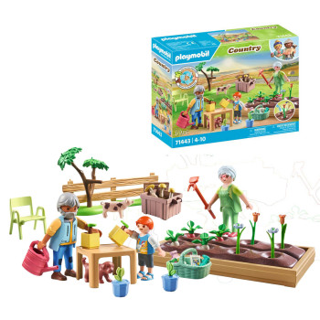 Playmobil Ogródek warzywny u dziadków Farma Country 71443 klocki 4+