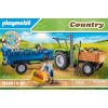 Playmobil Traktor z przyczepą Farma Country 71249 klocki 4+