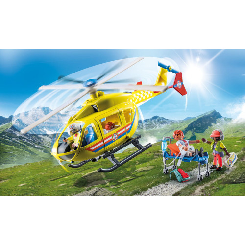 Playmobil Helikopter ratunkowy 71203 klocki 4+