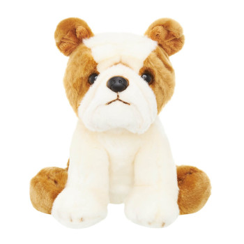 Pluszowy Piesek Buldog– miękka maskotka 30 cm 3+, idealna do przytulania