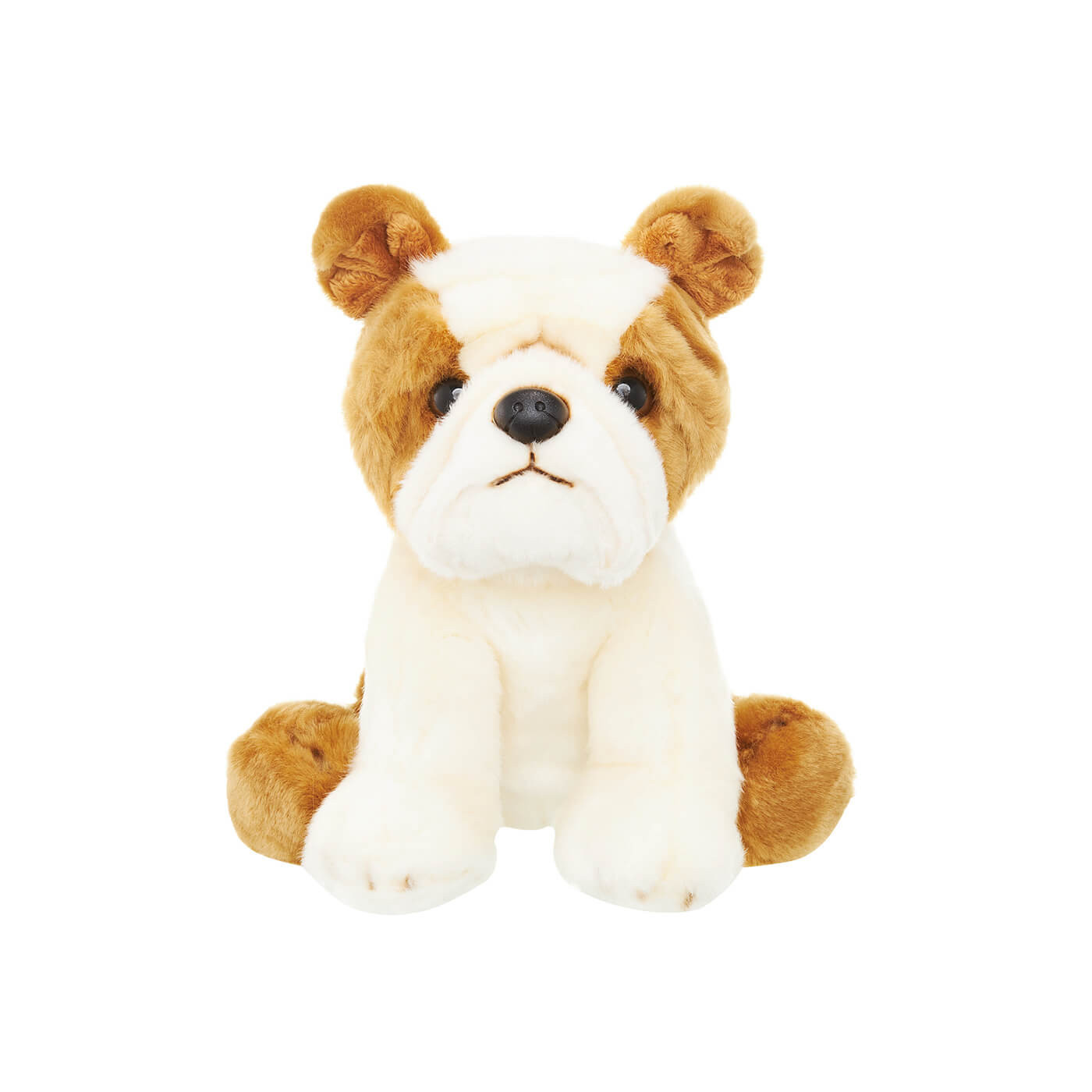 Pluszowy Piesek Buldog– miękka maskotka 30 cm 3+, idealna do przytulania
