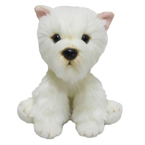 Pluszowy Piesek Terrier – miękka maskotka 30 cm 3+, idealna do przytulania