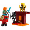 Klocki Lego Minecraft 21266 Bitwa na moście Netheru klocki dla dzieci 6+