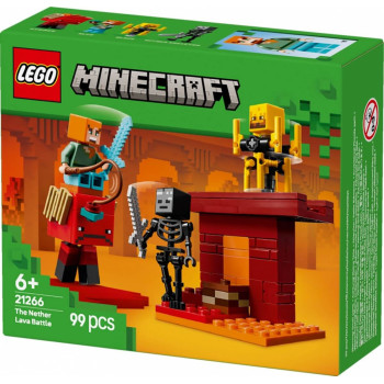 Klocki Lego Minecraft 21266 Bitwa na moście Netheru klocki dla dzieci 6+