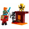 Klocki Lego Minecraft 21266 Bitwa na moście Netheru klocki dla dzieci 6+