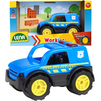 Lena Workies Auto policyjne radiowóz policja dla dziecka 01266
