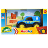 Lena Workies Auto policyjne radiowóz policja dla dziecka 01266