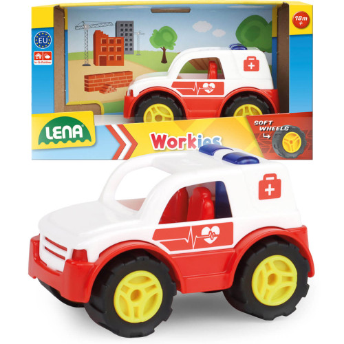 Lena Workies Ambulans karetka dla dziecka 01267