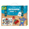 Zestaw kreatywny LENA Jumbo Blue 800 elementów 5+ Walizka artystyczna