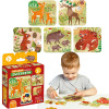 CzuCzu Układam leśne zwierzęta 2+ puzzle edukacyjne 20 elementów