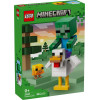 Klocki Lego Minecraft Kurzy jeździec 21582 klocki dla dzieci 9+