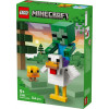 Klocki Lego Minecraft Kurzy jeździec 21582 klocki dla dzieci 9+