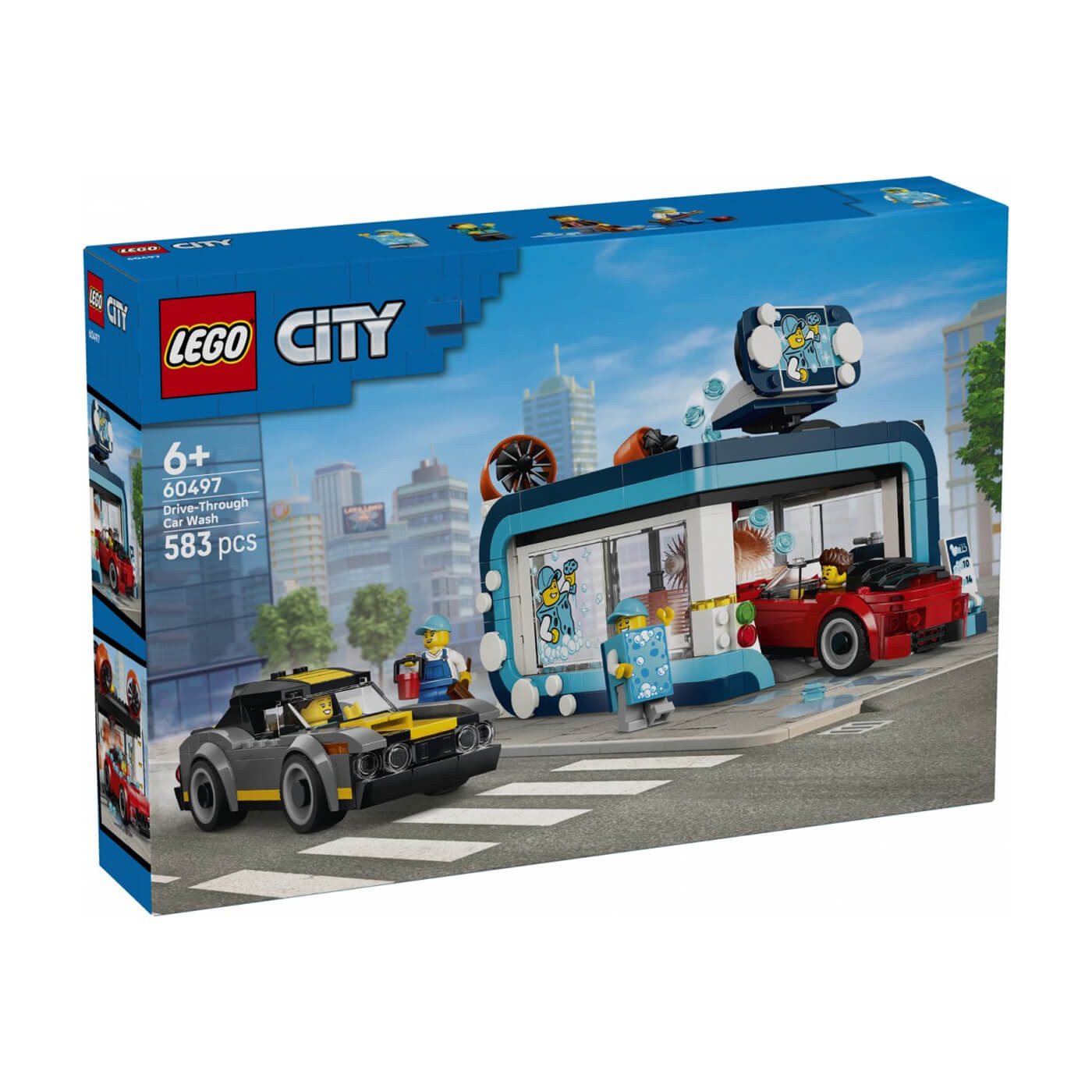 Klocki Lego City Automatyczna myjnia samochodowa 60497 6+