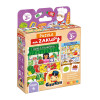 CzuCzu Puzzle Na zakupy 3+ puzzle i gra edukacyjna 52 elementy