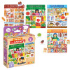 CzuCzu Puzzle Na zakupy 3+ puzzle i gra edukacyjna 52 elementy