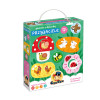 CzuCzu Puzzle z dziurką Przyjaciele 12m+ pierwsze puzzle 22 elementy