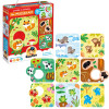 CzuCzu Puzzle z dziurką Tu mieszkam 15m+ pierwsze puzzle 16 elementów