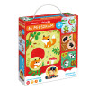 CzuCzu Puzzle z dziurką Tu mieszkam 15m+ pierwsze puzzle 16 elementów